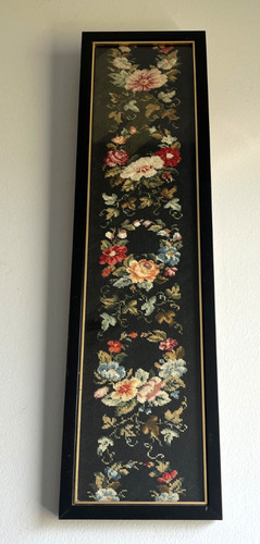 Antique framed fine needle - antique,