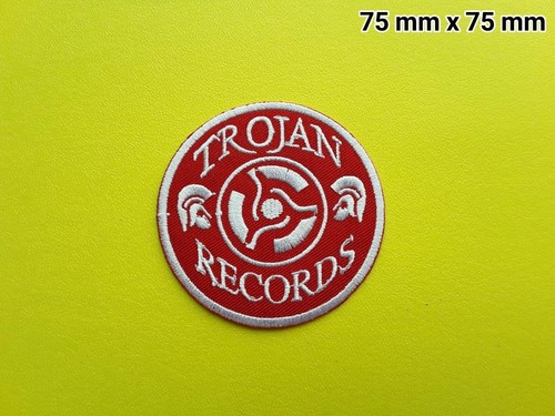 Trojan records patch sew - trojan, /