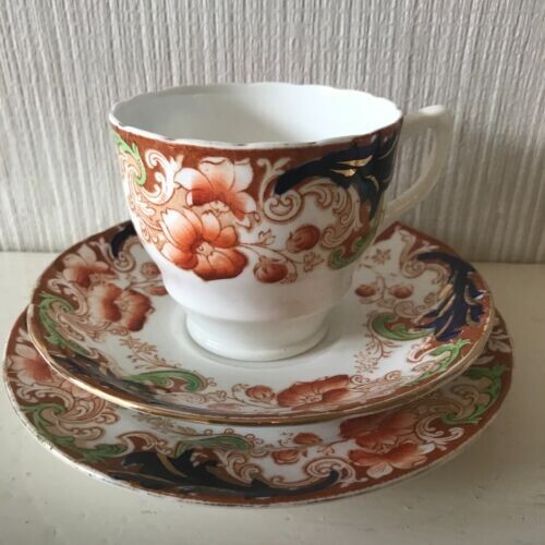 Vintage imari trio tea - vintage,