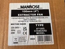 Manrose XF100S Extractor Fan