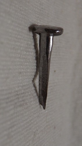 Antique trunk tacks steel - trunk, tacks: