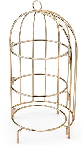 Tier afternoon tea cake gold - afternoon,