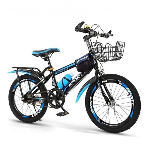 Blue bike unisex girls - blue, boys