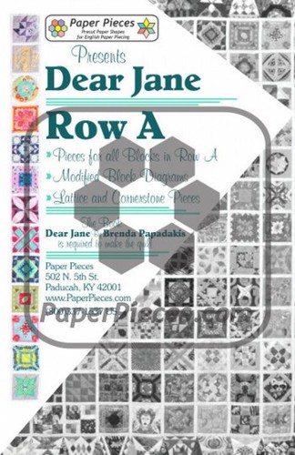 Dear jane row paper - jane,