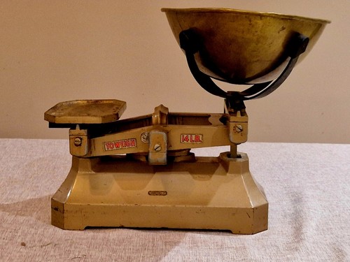 Vintage brecknell ltd brass - cw,