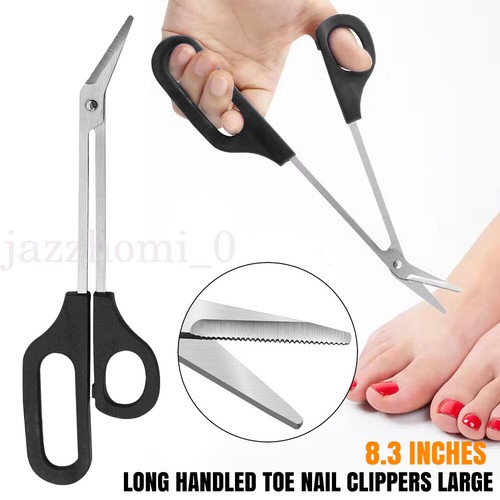 Extra long thick toe nail - long,
