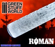 Rolling Pin ROMAN Texture -