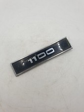 Ford Escort Mk1 Genuine Fender Wing Badge   "1100" Used OEM Ford Part