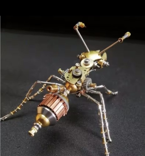 Steampunk ant metal - steampunk, model
