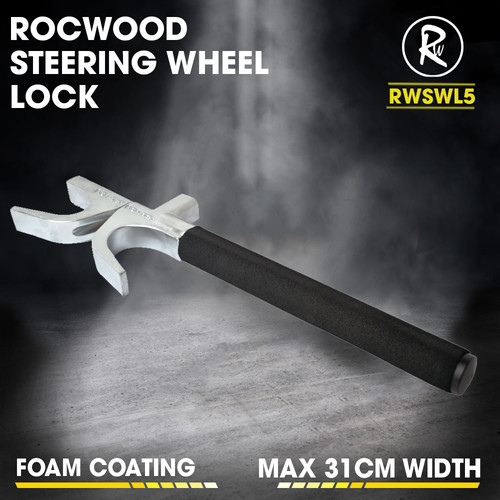 Steering wheel lock heavy duty - wheel,
