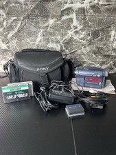 Sony HandyCam CCD-TRV228E Hi8 Tape Camcorder FULL BUNDLE Working Power