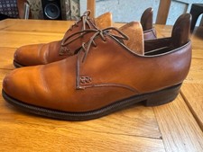 Barker Tan Brown Grain Leather
