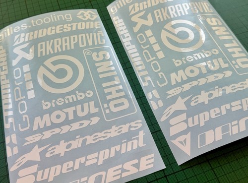 Sticker set sponsors - set,
