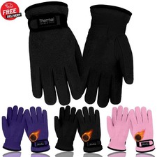 1-3 Pairs Winter Gloves Womens