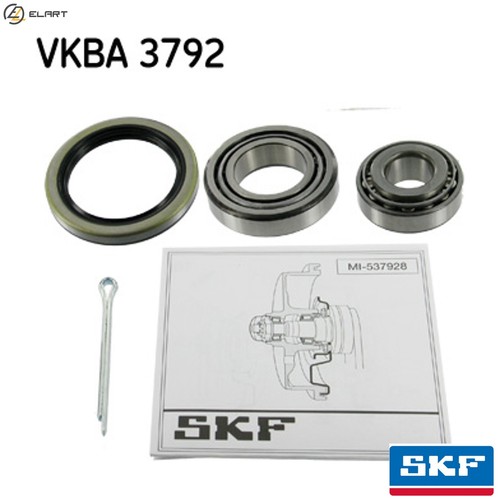 Wheel bearing kit vkba 3792 - wheel,