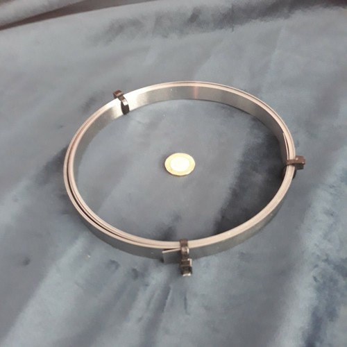 Spring steel strip coil