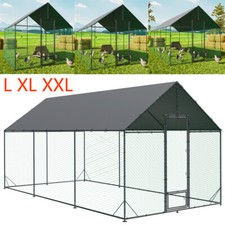 Tall Large Metal Chicken Coop