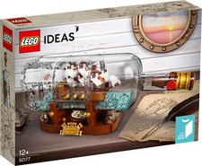 Lego 92177 Ideas: Ship in a Bottle - New Sealed - Retired Dec 2021