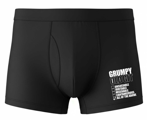 Grumpy old git bamboo cotton - old,