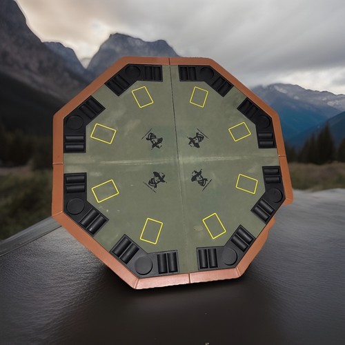 John wayne folding poker - john, table