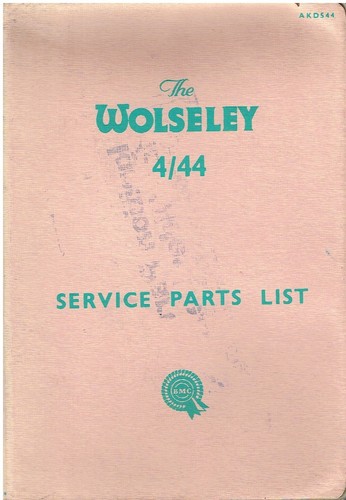 Wolseley four forty - four, forty-four