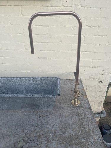 Copper tap pipe fixed - tap,