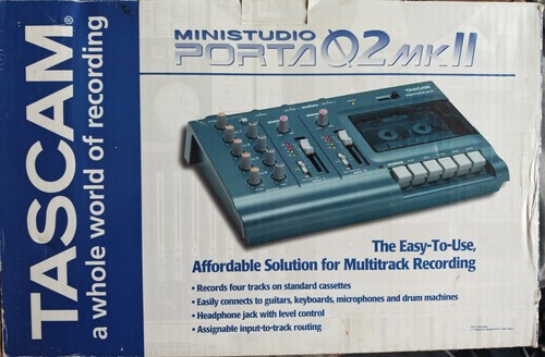Boxed tascam porta mkii - boxed,