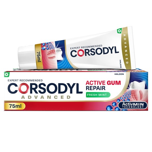Corsodyl active gum repair - corsodyl,