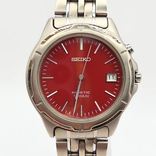 Seiko kinetic titanium - seiko,