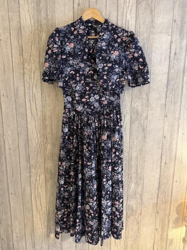 Vintage laura ashley - vintage, navy