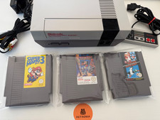 Nintendo Nes Console With 3