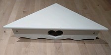 Wooden corner shelf - shelf,