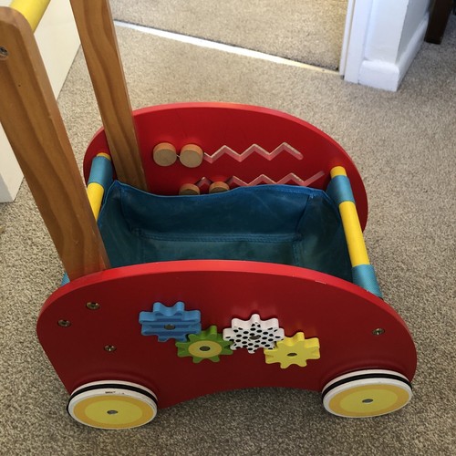 Wooden baby walker 1 - baby, kids