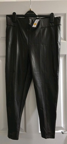 Ladies brown faux leather - m&s,