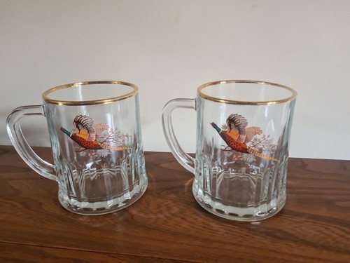 Two vintage dema glass - two,