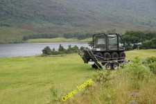 Photo 6x4 Argocat on a trailer, Lochanside, Glen Strathfarrar Glen Strath c2014
