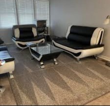 3 piece couch set Leather 