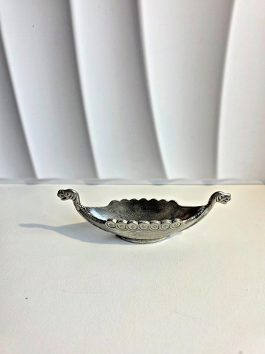 Rare vintage pewter viking - pewter,