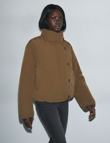 Zara quilted jacket - quilted, zw