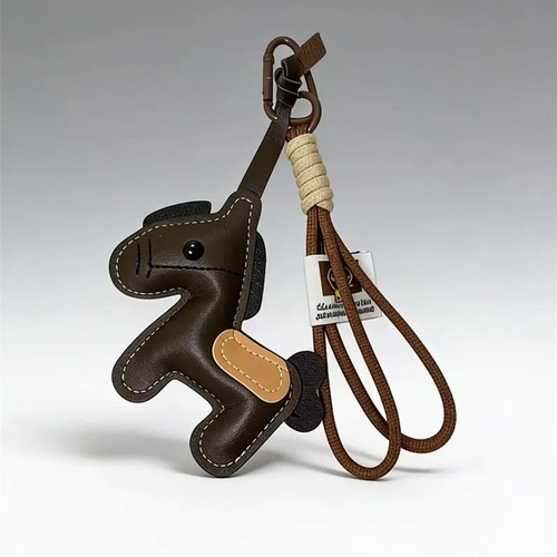 Vintage leather horse - leather, bag