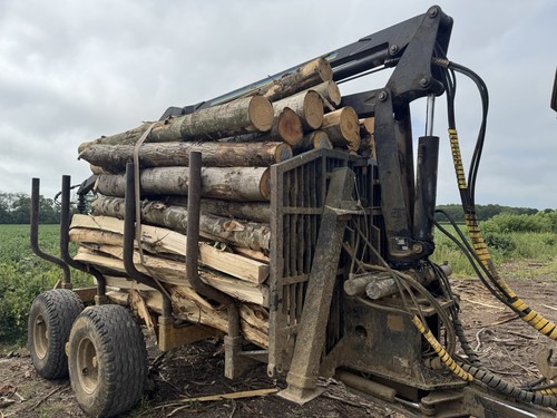 Timber trailer ftg - timber, 12ton