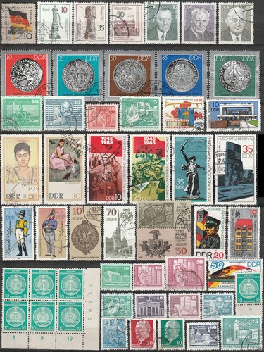 Lot stamps gdr rda - lot,