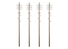 PECO LK-747 Telegraph Poles (6-Pack) O Gauge
