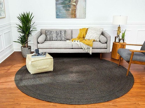 Rug jute natural floors - rug,