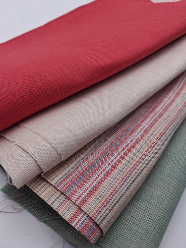 Irish linen remnant bundle - irish, –