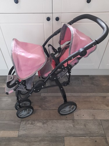 Baby dolls pink grey silver - dolls, pink+grey