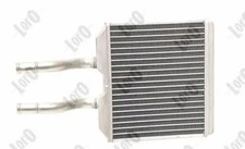 Heater core Brazed cooling fins 037-015-0009-B ABAKUS for OPEL CHEVROLET