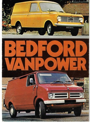 Bedford vans 1973 uk - ha, cf