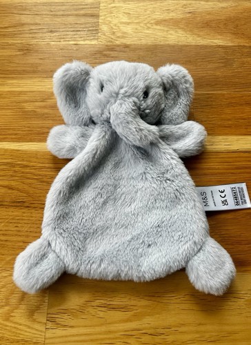 Elephant comforter grey - m&s,