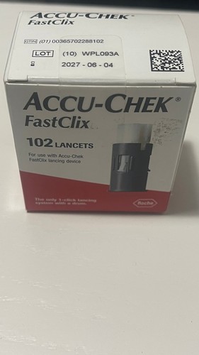 Accu chek fastclix lancets - fastclix,